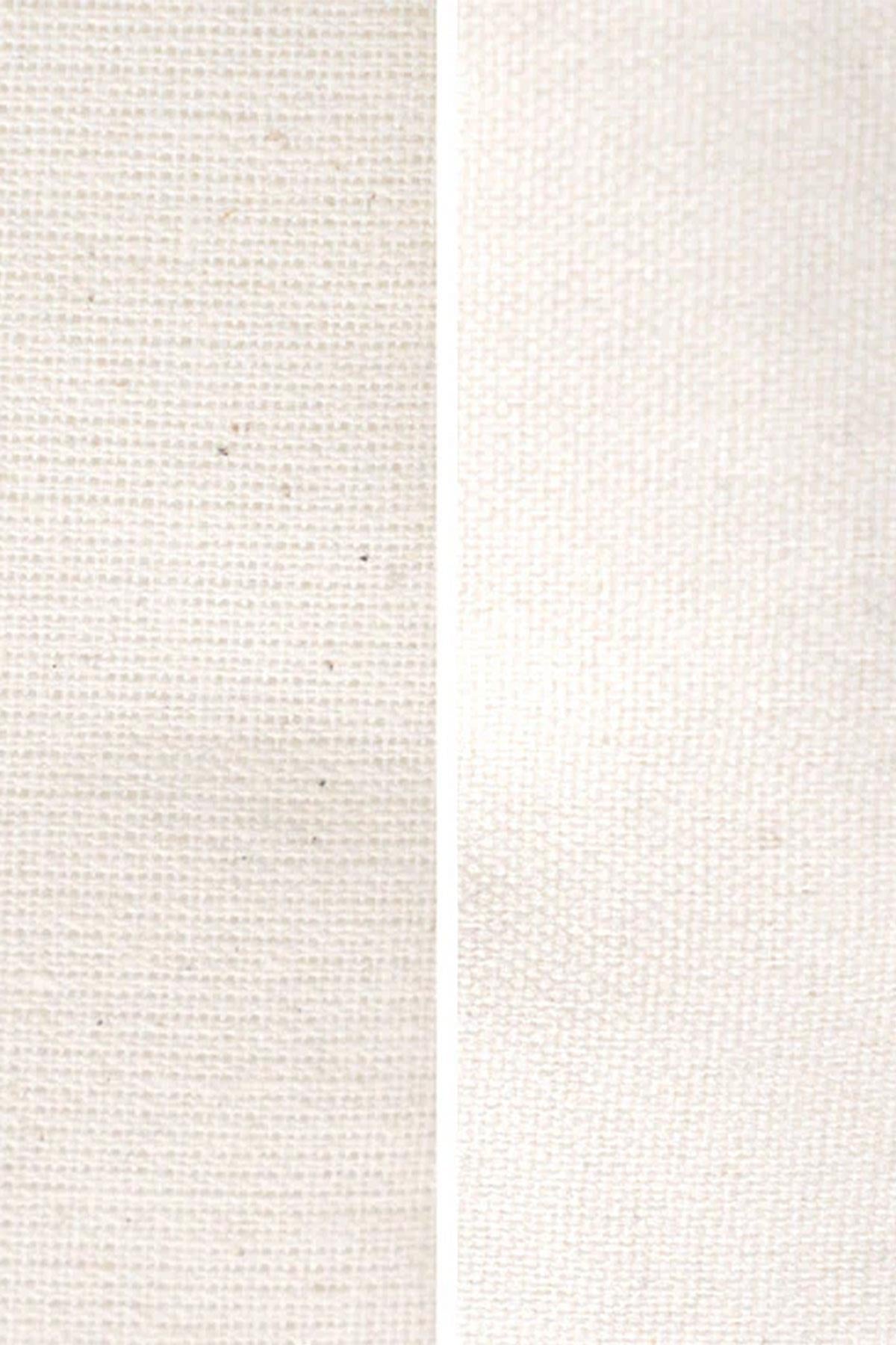 Heep Krem 35x40 cm Unisex Ham Bez Büzgülü Sırt Ayakkabı Çantası