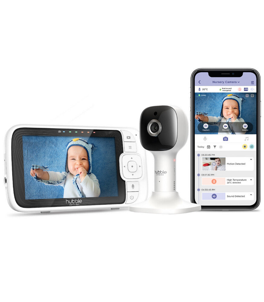 Hubble Nursery Pal Cloud Wifi 5 Dijital Bebek Kamerası HBL12