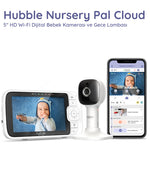 Hubble Nursery Pal Cloud Wifi 5 Dijital Bebek Kamerası HBL12