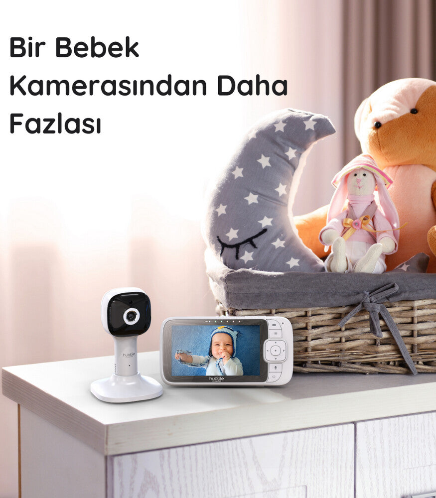 Hubble Nursery Pal Cloud Wifi 5 Dijital Bebek Kamerası HBL12