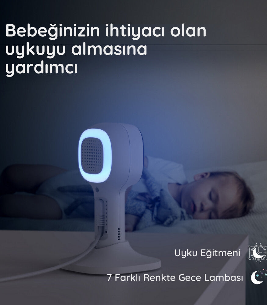 Hubble Nursery Pal Cloud Wifi 5 Dijital Bebek Kamerası HBL12