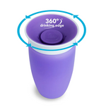 Munchkin Mucize 360° Alıştırma Bardağı 12 Ay+ 296 ml 90316 Mor