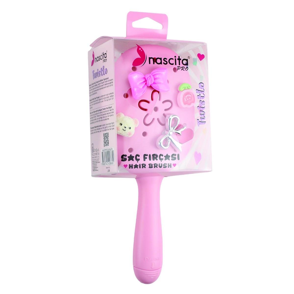 Nascita Twistlo Saç Fırçası Pembe
