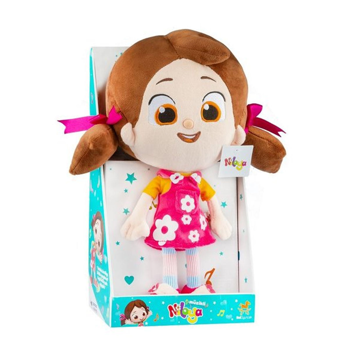 Niloya Müzikli Peluş Bebek 35 Cm 55105