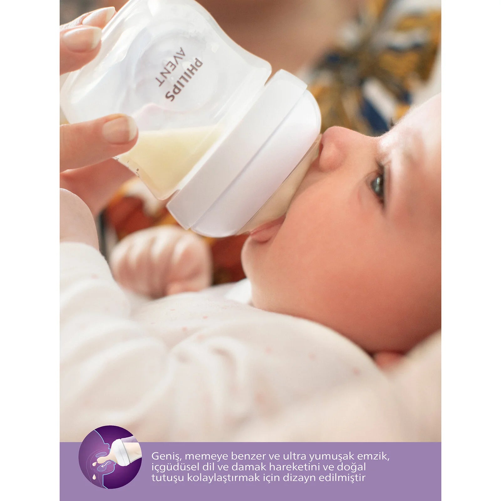 Philips Avent Doğal Tepkili Natural Response PP 2'Li Biberon Seti 260 ml 1+ Ay