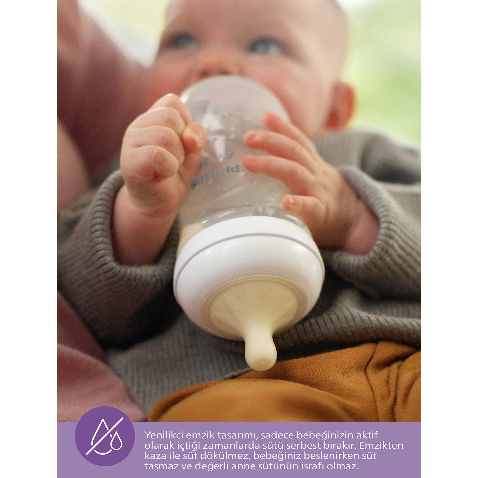 Philips Avent Doğal Tepkili Natural Response PP 2'Li Biberon Seti 260 ml 1+ Ay