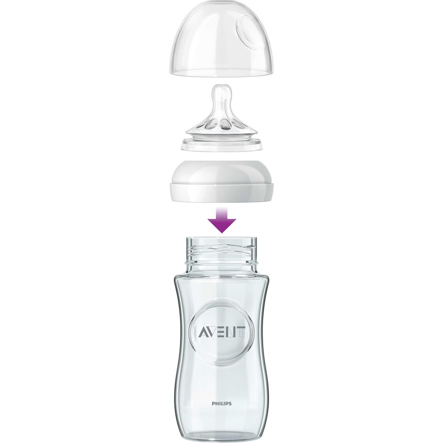 Philips Avent Natural Cam Biberon 240 ml SCF053/17