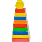 PlayWood Dikdörtgen Renkli Kule 393