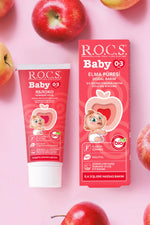 R.O.C.S. Baby Diş Macunu 0-3 Yaş 35 ml Elma