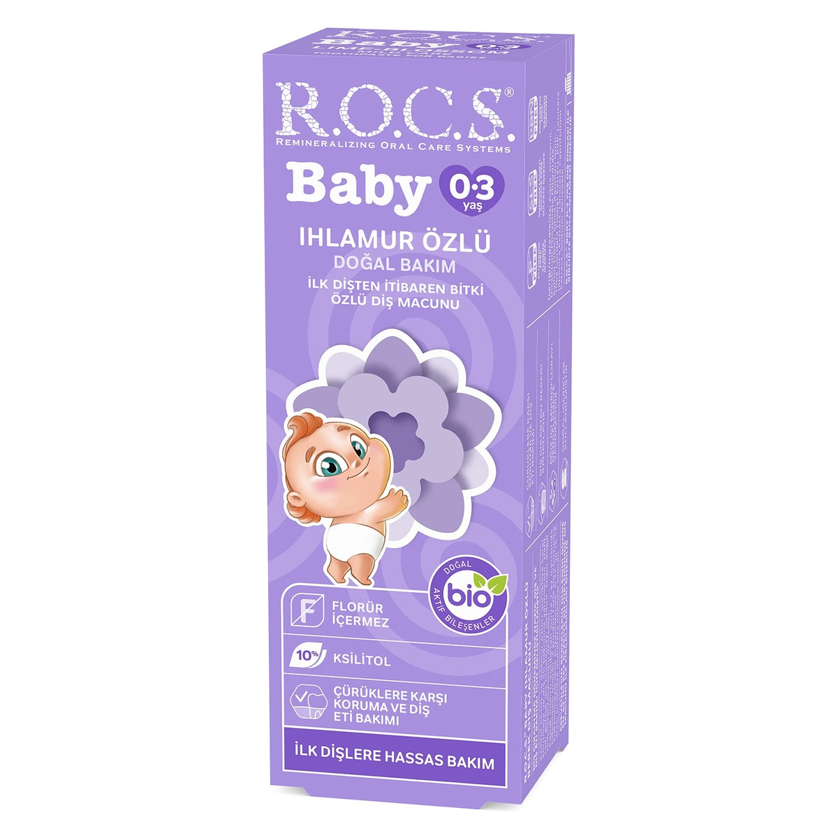 R.O.C.S. Baby Diş Macunu 0-3 Yaş 35 ml Ihlamur