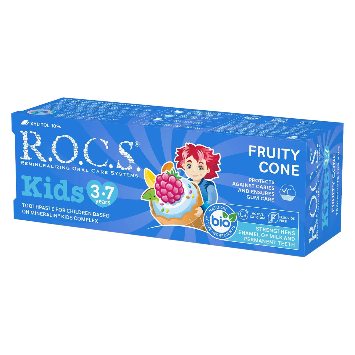R.O.C.S. Kids Diş Macunu 3-7 Yaş 35 ml Meyve Külahı