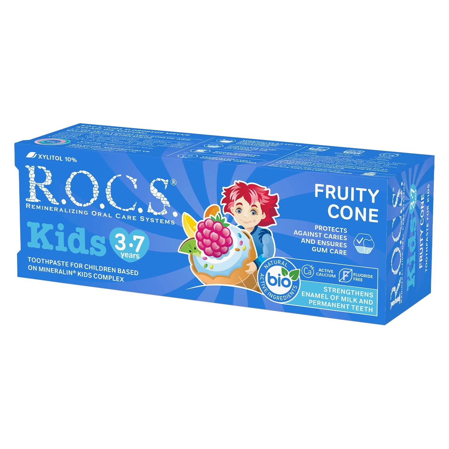 R.O.C.S. Kids Diş Macunu 3-7 Yaş 35 ml Meyve Külahı