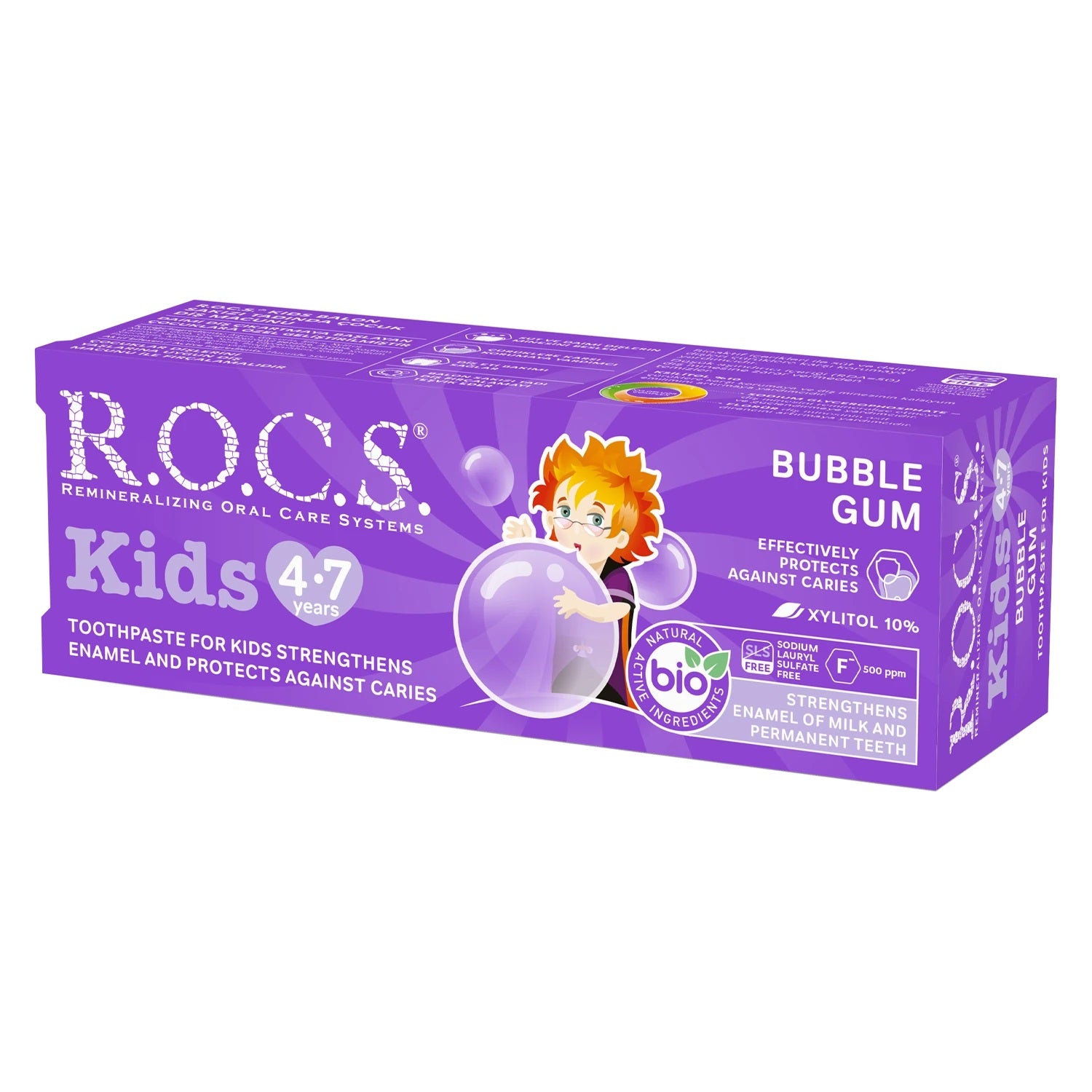 R.O.C.S. Kids Diş Macunu 4-7 Yaş 35 ml Sakız