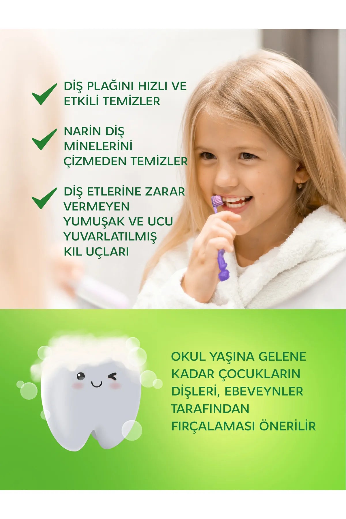 R.O.C.S. Kids Ekstra Soft Diş Fırçası 3-7 Yaş