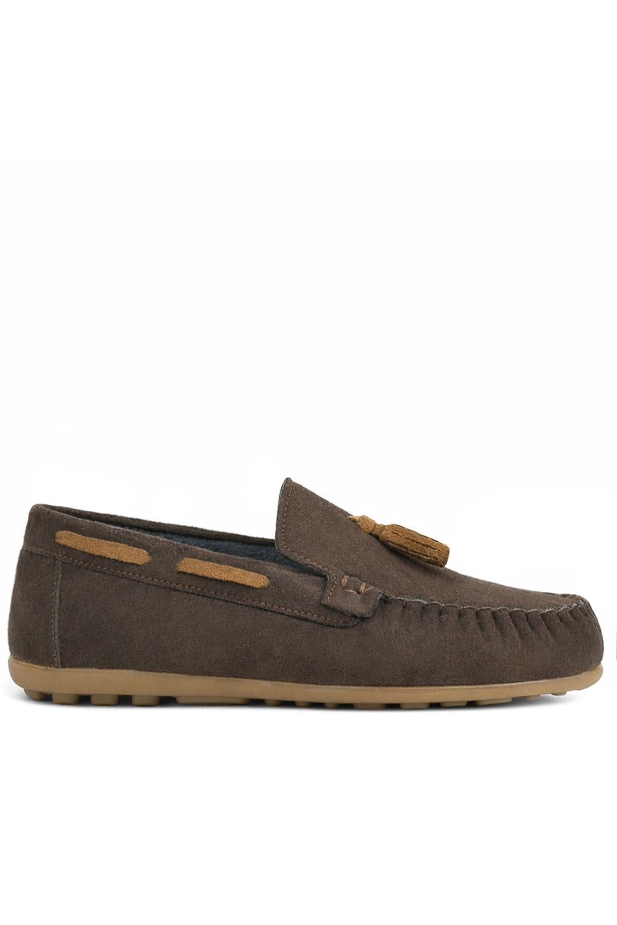 Rakerplus Kahverengi Erkek Çocuk Makosen Ayakkabı