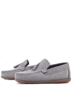 Rakerplus Gri Erkek Çocuk Makosen Ayakkabı