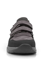 Rakerplus Hakiki Deri Gri Çocuk Sneakers Spor Ayakkabı