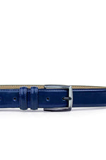 Rakerplus Lacivert Rugan 3 Cm Erkek Çocuk Kemeri (85- 110 Cm)