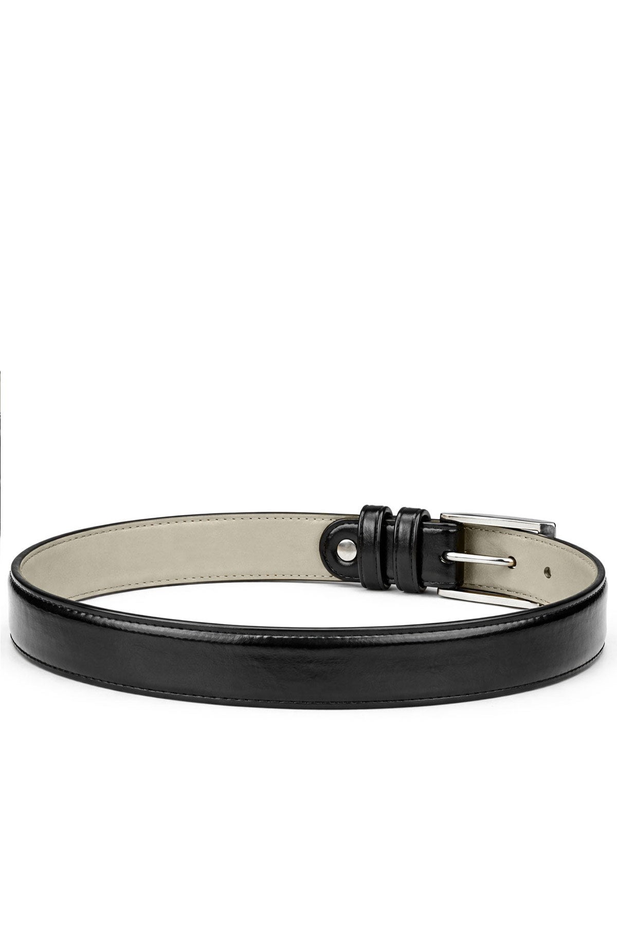 Rakerplus Siyah Rugan 3 cm Erkek Çocuk Kemeri (85-110cm)