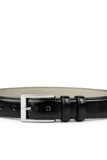 Rakerplus Siyah Rugan 3 cm Erkek Çocuk Kemeri (85-110cm)