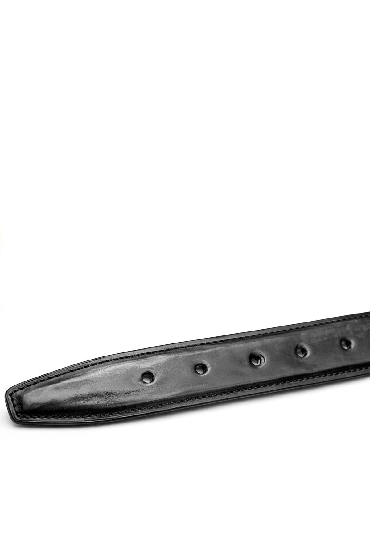 Rakerplus Siyah Rugan 3 cm Erkek Çocuk Kemeri (85-110cm)