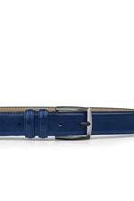 Rakerplus Lacivert Rugan 3 Cm Erkek Çocuk Kemeri (85- 110 Cm)