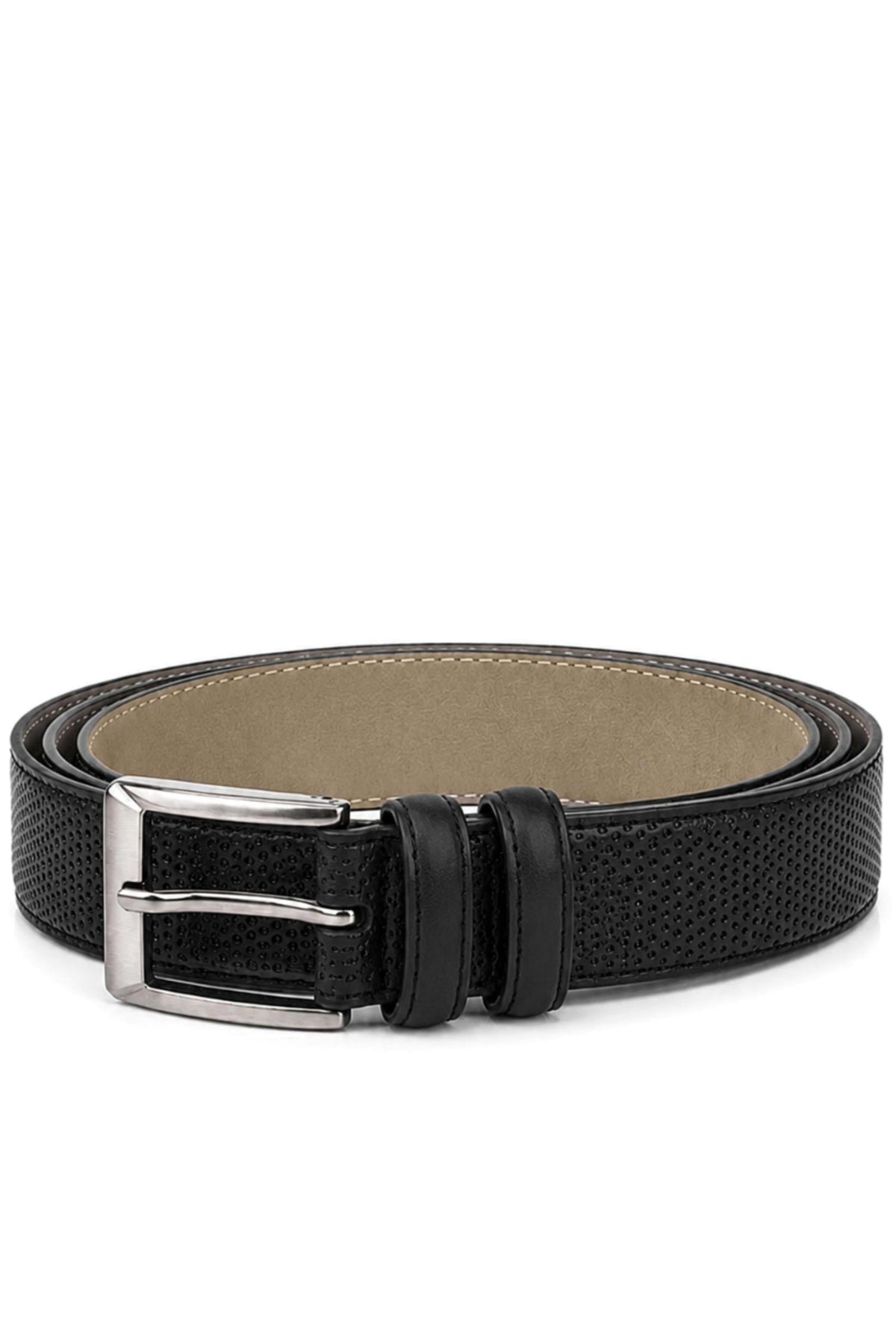Siyah Mat 3 cm Klasik Metal Tokalı Erkek Çocuk Kemer