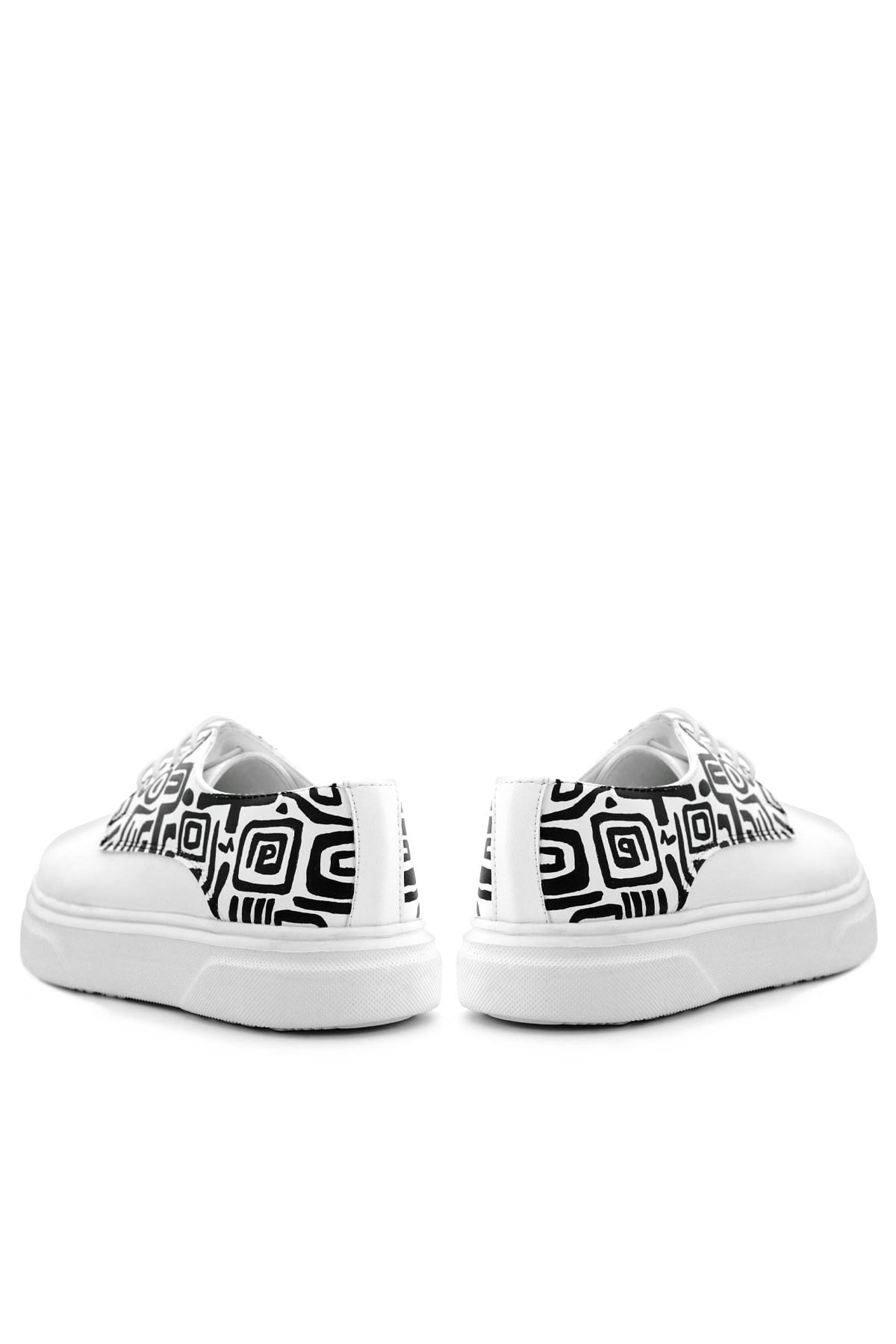 Rakerplus Tbons Özel Tasarım Derby Beyaz Cilt Çocuk Klasik Ayakkabı