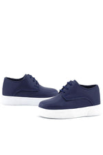 Rakerplus Derby Lacivert Mat Beyaz Taban Çocuk Klasik Ayakkabı