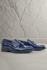 Rakerplus Loafer Lacivert Rugan Erkek Klasik Çocuk Ayakkabı