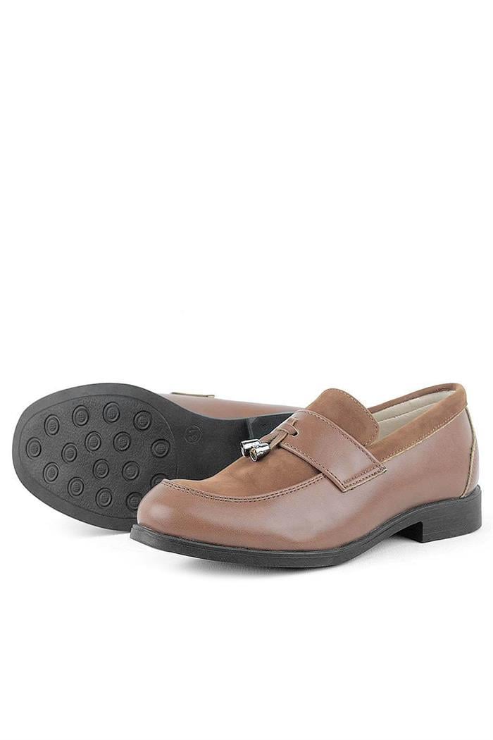 Rakerplus Taba Klasik Loafer Erkek Çocuk Ayakkabı