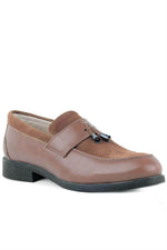 Rakerplus Taba Klasik Loafer Erkek Çocuk Ayakkabı