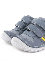 Rakerplus Grizzy Hakiki Deri Gri İlk Adım Unisex Bebek Ayakkabısı