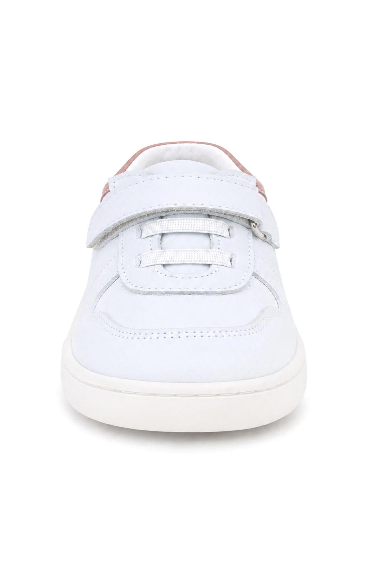 Rakerplus Bob Beyaz Nubuk Pudra Hakiki Deri Bebek Sneaker Ayakkabı