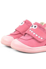 Rakerplus Dino Hakiki Deri Pembe Yüksek Bilekli Bebek Ayakkabı