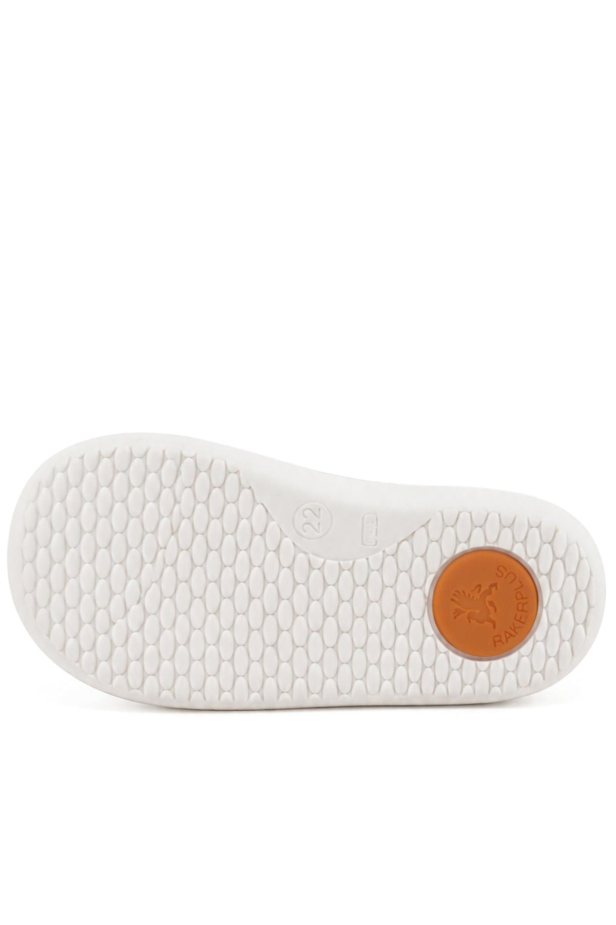 Rakerplus Bob Hakiki Deri Beyaz Nubuk Sarı Bebek Sneaker Ayakkabı