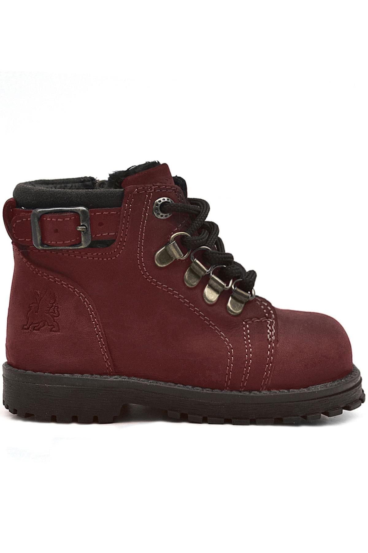 Rakerplus Griffon Hakiki Deri Bordo Bebek Bot