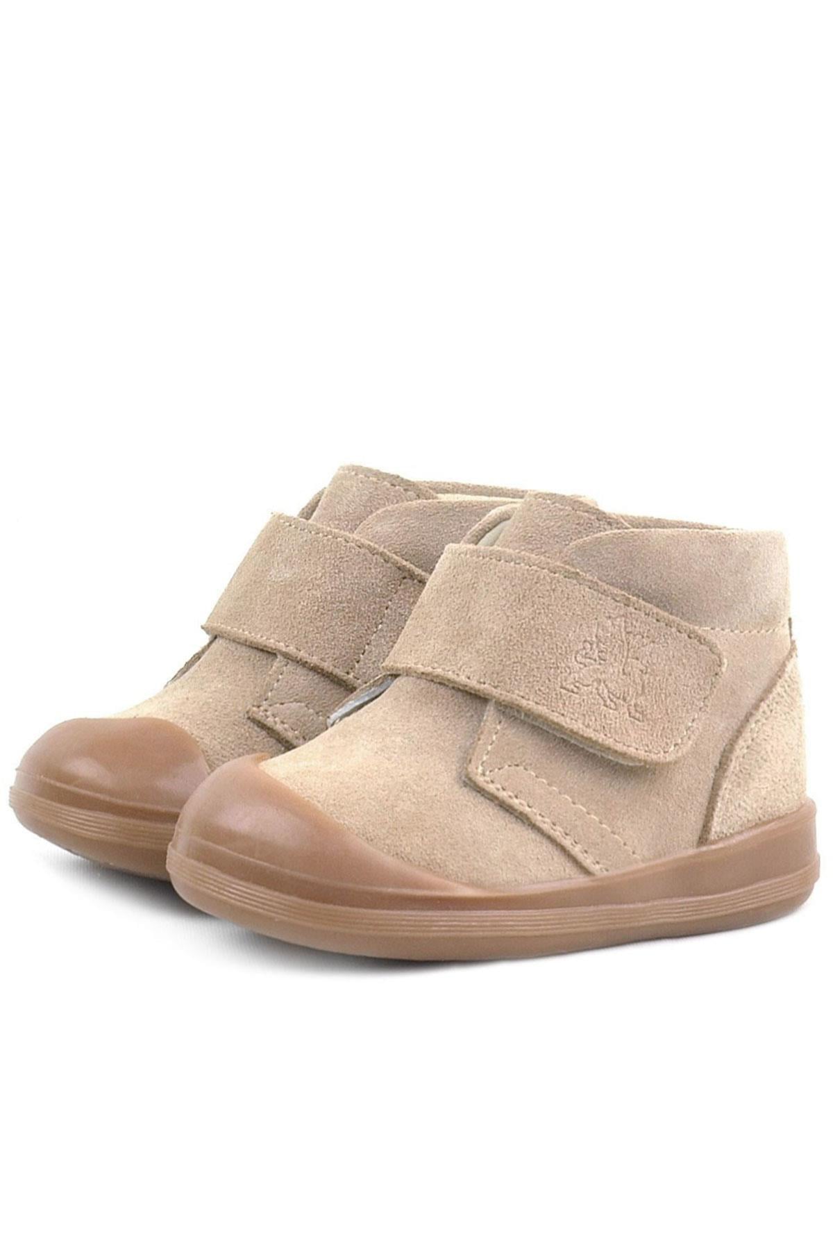 Rakerplus Yoohoo Hakiki Deri Vizon Cırtlı Unisex Bebek Bot