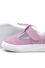 Rakerplus Bheem Hakiki Deri Pudra Cırtlı Bebek Sneaker Sandalet