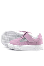 Rakerplus Bheem Hakiki Deri Pudra Cırtlı Bebek Sneaker Sandalet