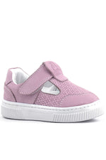Rakerplus Bheem Hakiki Deri Pudra Cırtlı Bebek Sneaker Sandalet