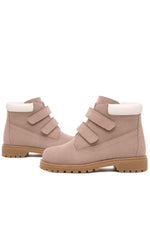 Rakerplus Neson Hakiki Deri Pudra Ten Cırtlı Kız Çocuk Bot