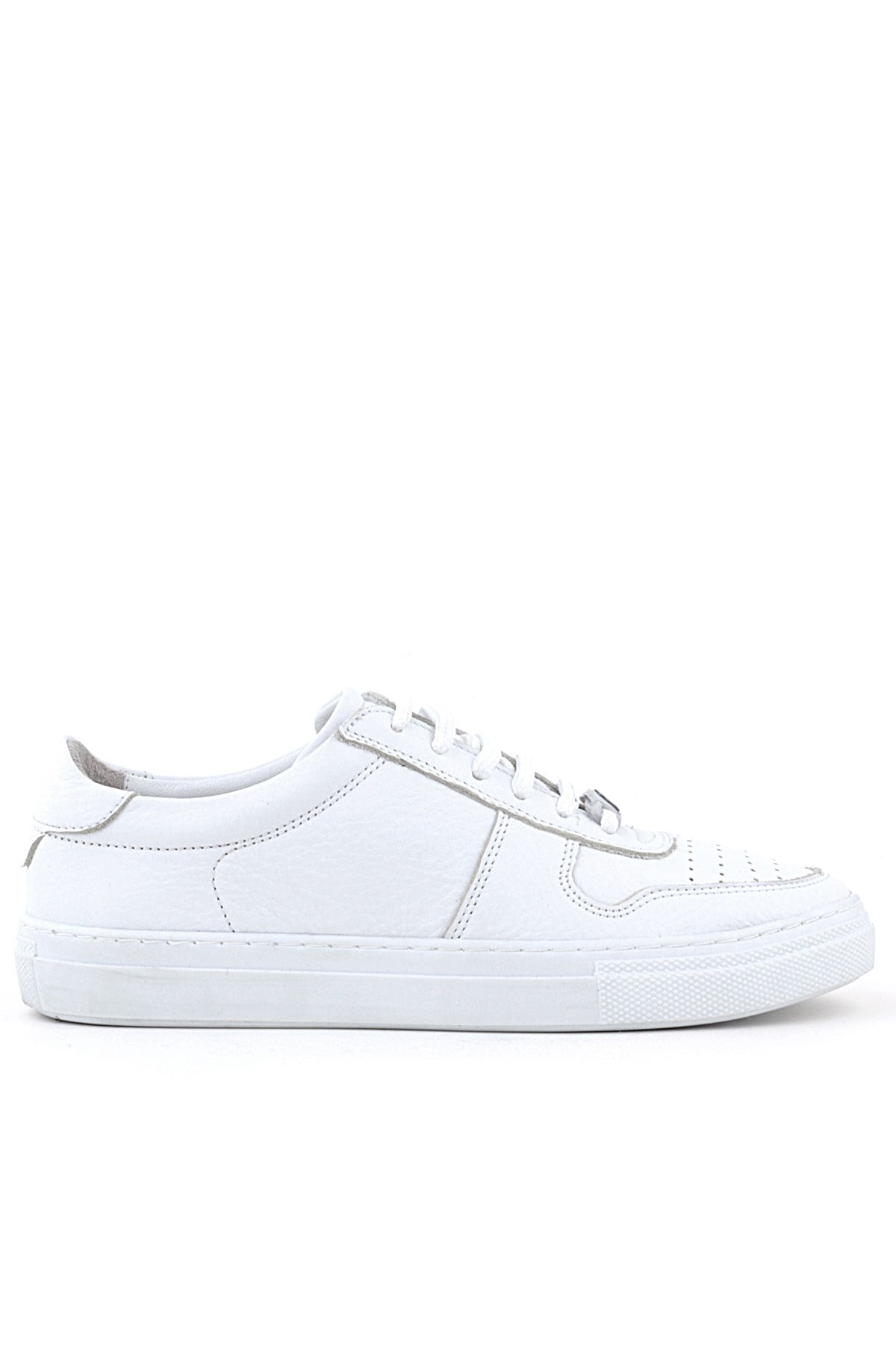 Rakerplus Hakiki Deri Beyaz Kız Çocuk Günlük Sneaker Ayakkabı