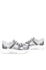 Rakerplus Hakiki Deri Platin Pembe Kalın Taban Kız Çocuk Sneakers Ayakkabı