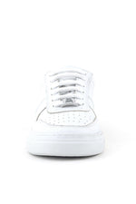 Rakerplus Hakiki Deri Beyaz Kız Çocuk Günlük Sneaker Ayakkabı