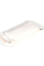 Rakerplus Krem 21x10 cm Fermuarlı Gabardin Kumaş Kalemlik