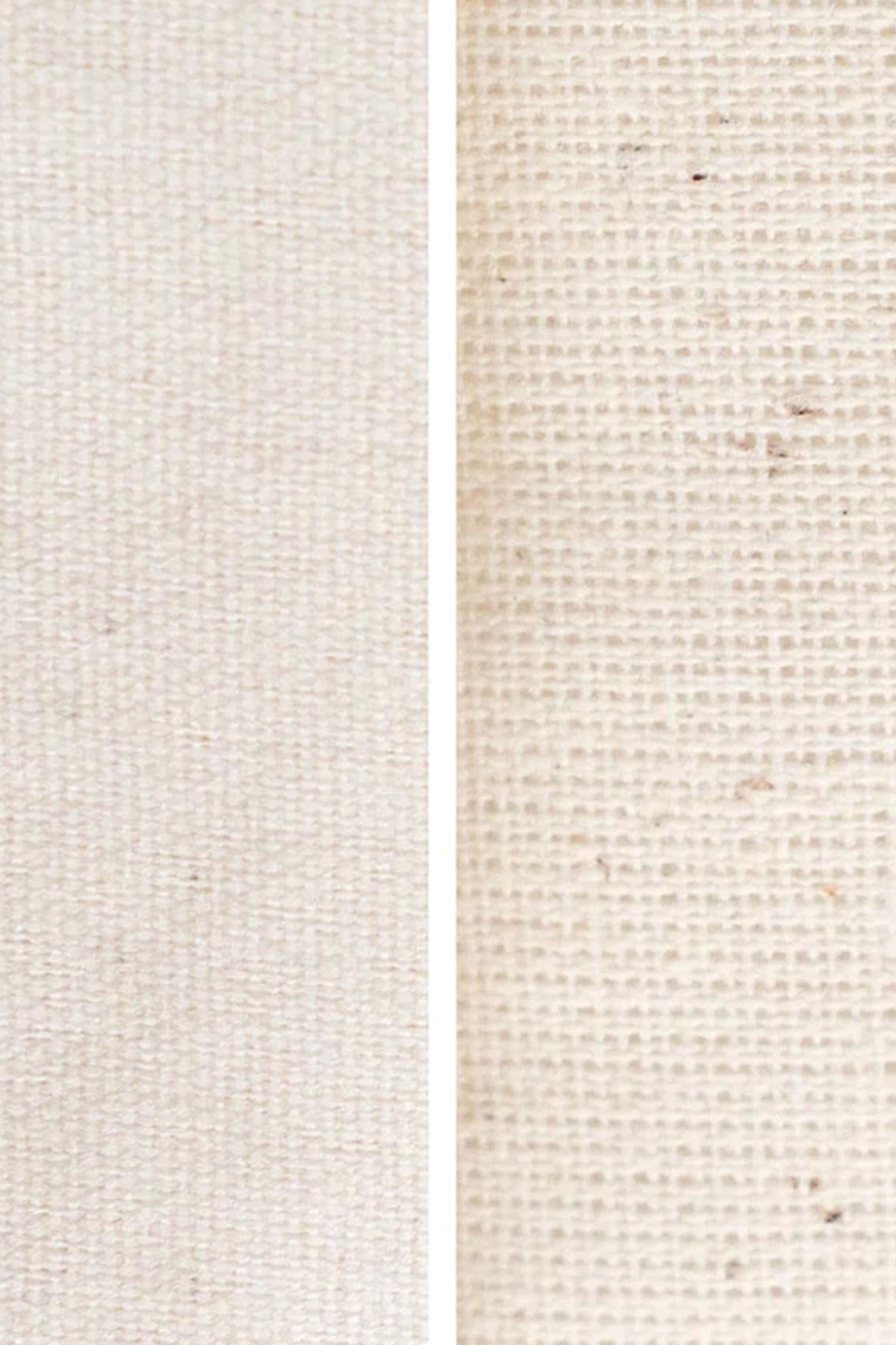 Rakerplus Krem 21x10 cm Fermuarlı Gabardin Kumaş Kalemlik