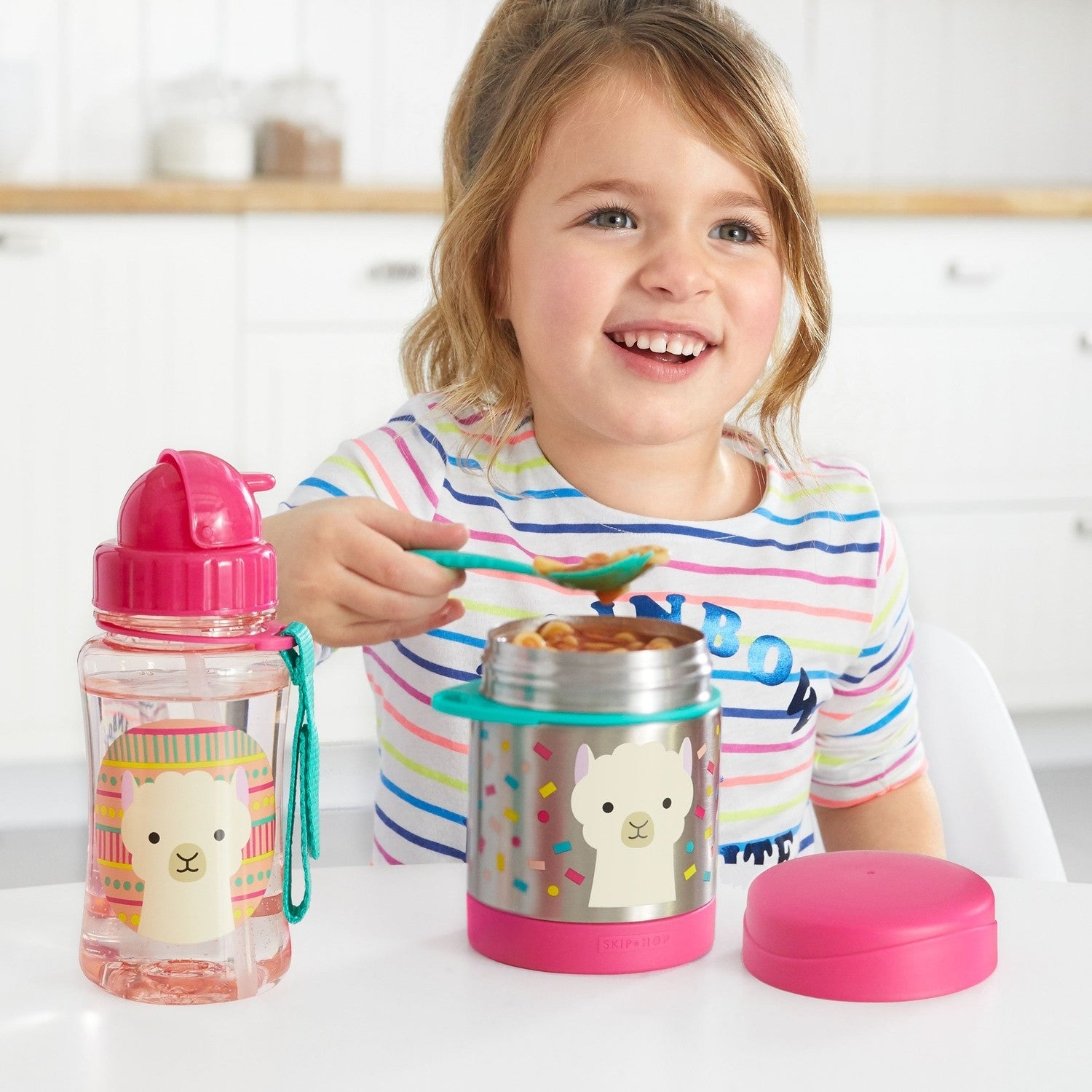 Skip Hop Zoo Paslanmaz Çelik Termos 325 ml Lama