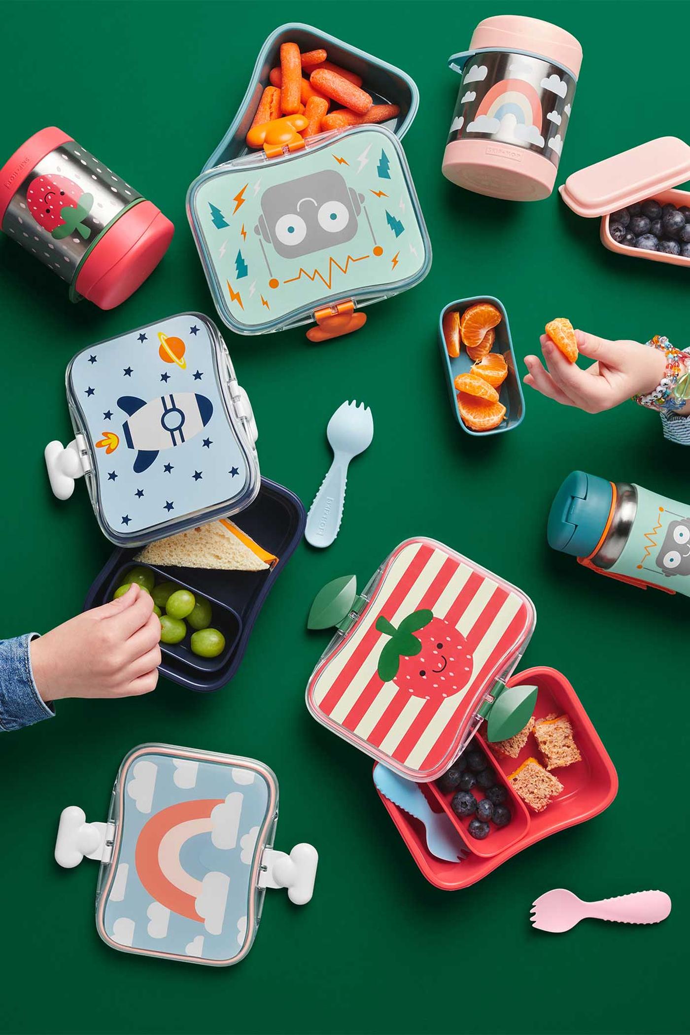 Skip Hop Zoo Paslanmaz Çelik Termos 325 ml Robot