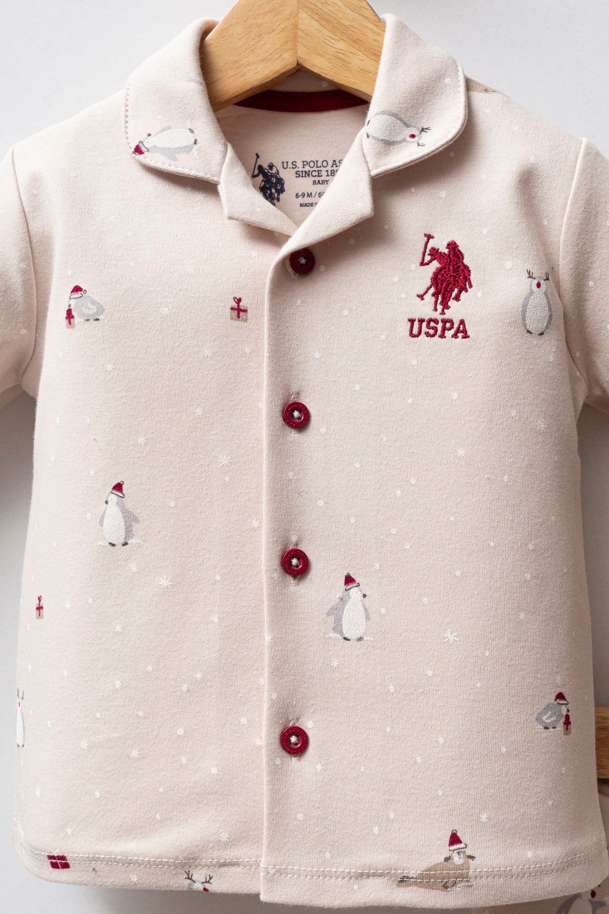 U.S. Polo Assn 2 li Takım USB2532 Bej